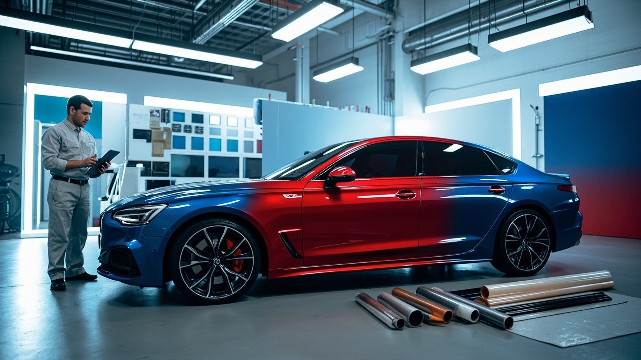 changement de couleur de voiture : carte grise et démarches