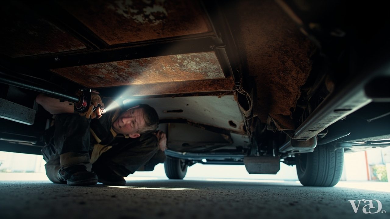corrosion du berceau: repérer les signes et agir vite