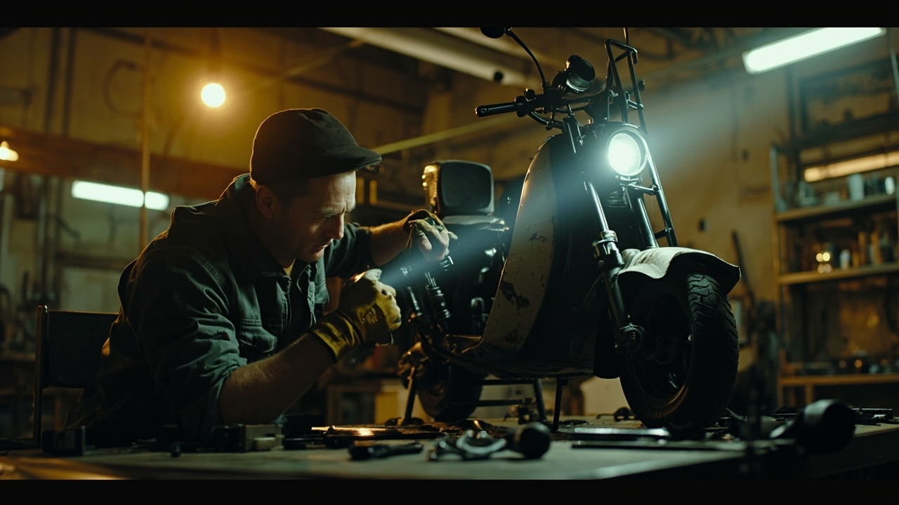 scooter accidenté: éviter les pièges et acheter malin