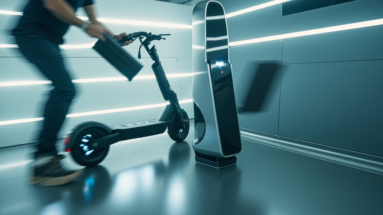 battery swapping: gagnez 3 5 minutes et repartez chargé