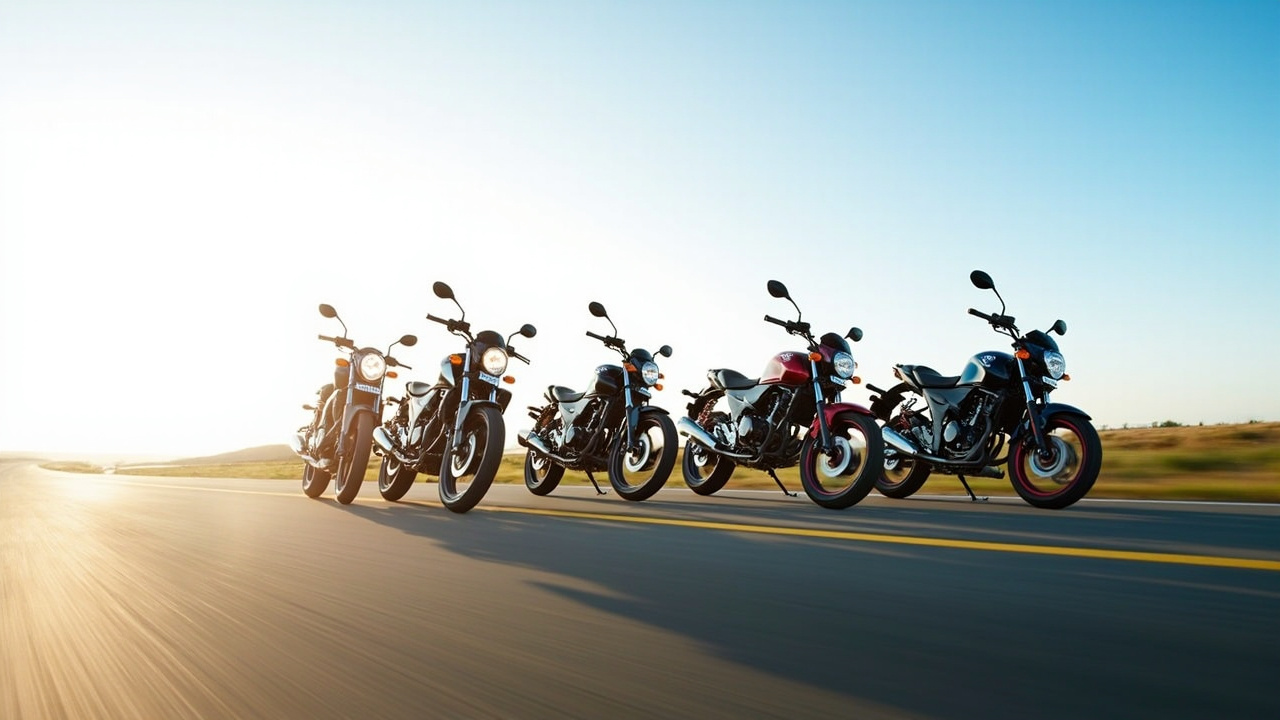 125 cm³ sobres : top 4 motos pour économiser au quotidien