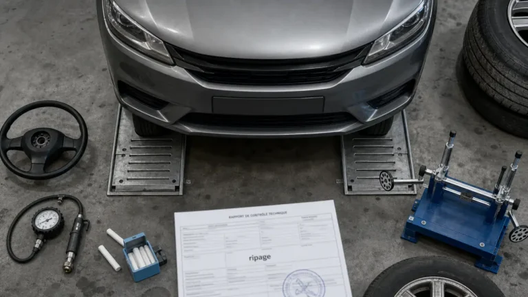 Ripage excessif : contrôle technique et réglage de géométrie