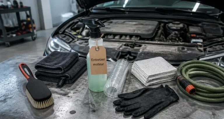 Nettoyage voiture moteur : étapes sécurisées et entretien